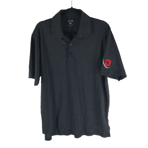 Adidas Mens Black Golf Performance Polo Shirt Size M - Picture 1 of 6